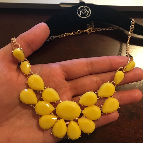 Acrylic Gem  Bib Statement Necklace(Price is firm) - Picture 2 of 6